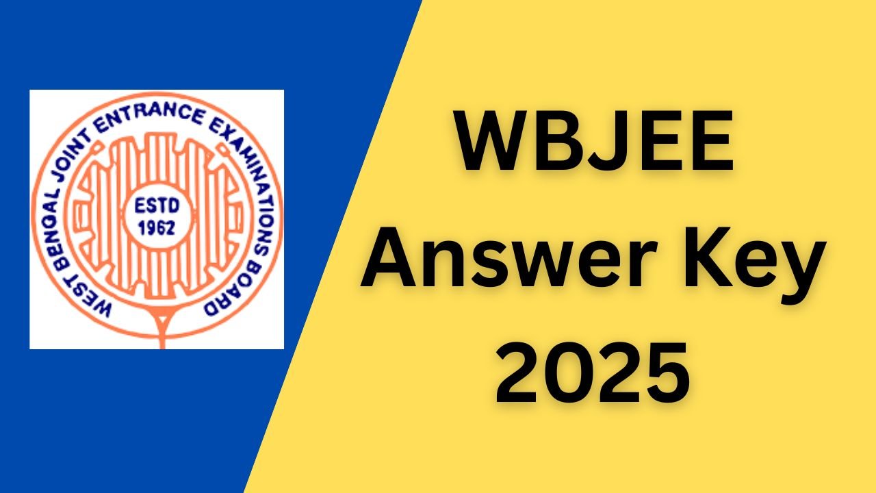WBJEE Answer Key 2025